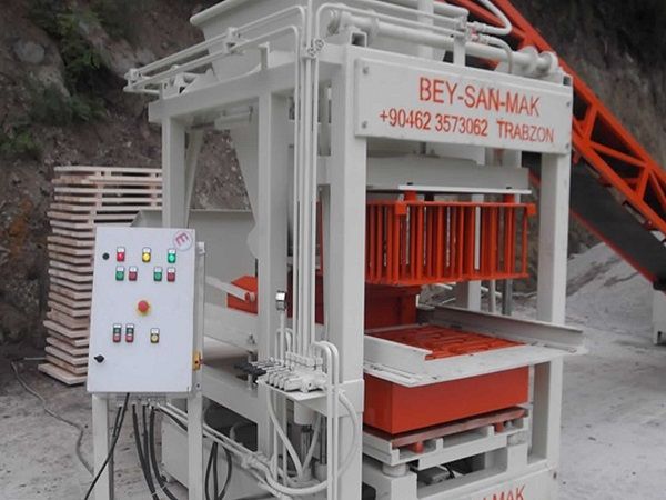 BESS concrete brick making machine information