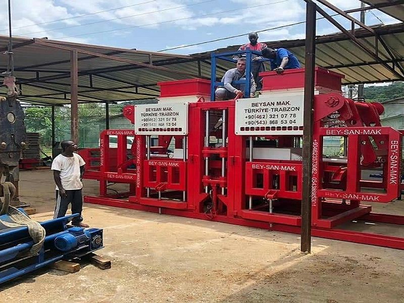 Block making machine in Namibia