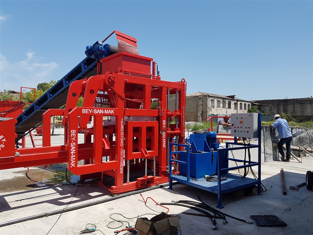 Curbstone block Makine Machine in Nigeria