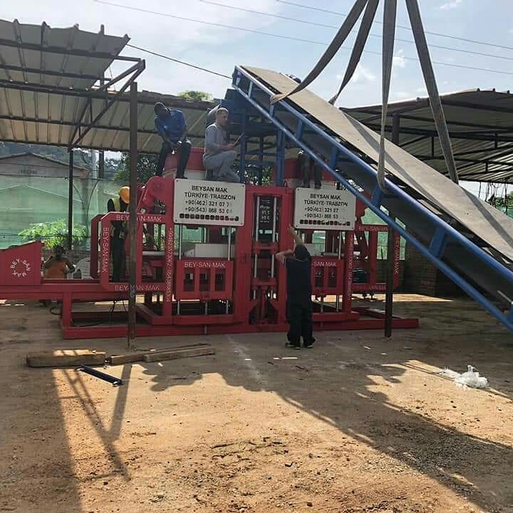 Hollow block making machine in South Africa 