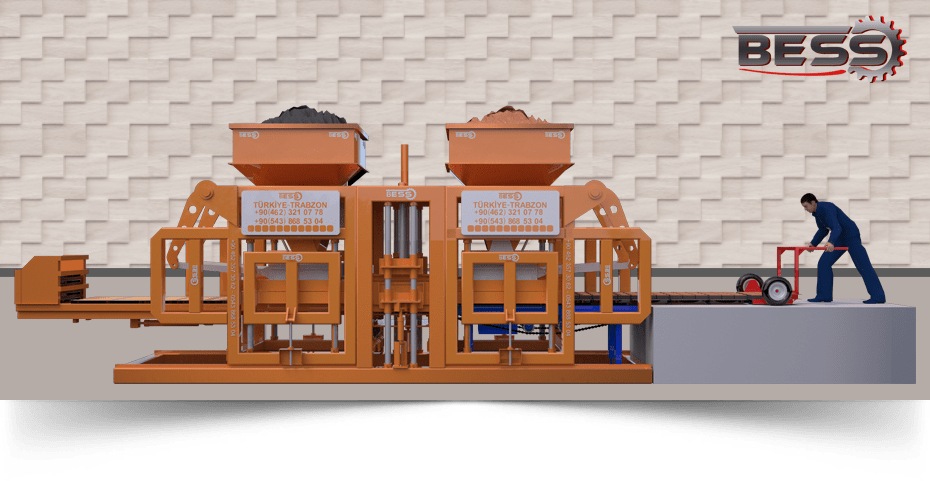 PRS 802 SEMI AUTOMATIC PAVING BLOCK MACHINE ⚙️